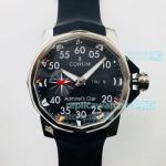 CM Swiss Replica Corum Admiral's Cup Challenge Black Chronograph Dial Watch 48MM